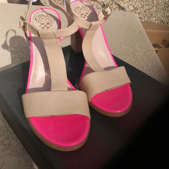 Vince Camuto Novasi Sandals Nude & pink size 9.5 - Picture 5 of 9